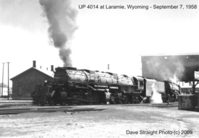 UP 4014 at Laramie, WY