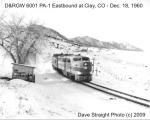D&RGW 6001 at  Clay, Colorado