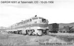 D&RGW 6001 at Tabernash, Colo.