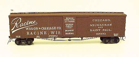 O-302 Racine Carriage Box Car